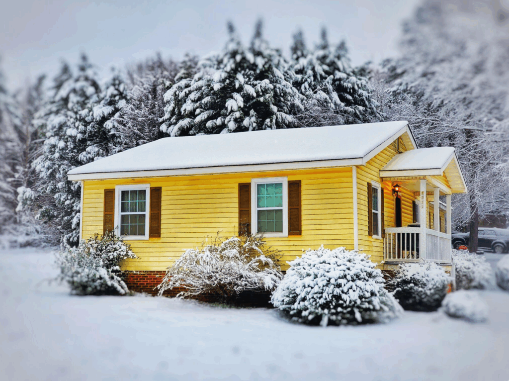 Winter home inspection in Roanoke, VA